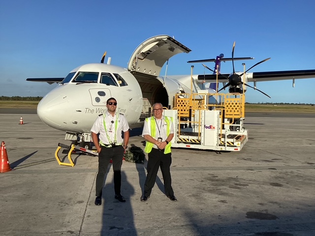 Mountain Air Cargo introduces the newest ATR72-600 aircraft for the BQN/SDQ route