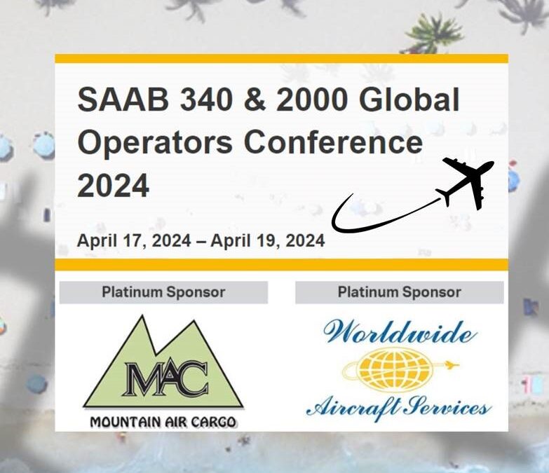 Mountain Air Cargo and Worldwide Aircraft Services attend 2024 SAAB 340 & 2000 Global Operators Conference